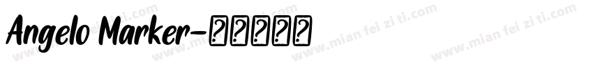 Angelo Marker字体转换